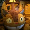 伊豆テディベアミュージアムでトトロ三昧。猫バスにも乗れるよ。