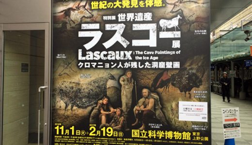 ラスコー展の感想と混雑｜実物大の洞窟壁画を間近で体感！